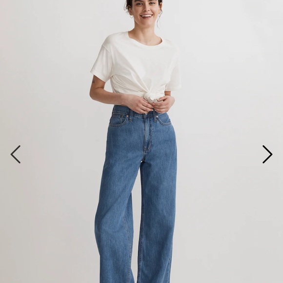 NWT Madewell Superwide leg jeans - Picture 6 of 6